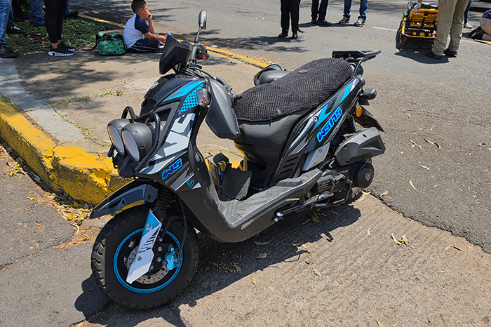 Accidente en Zamora provoca un herido; el conductor se dio a la fuga