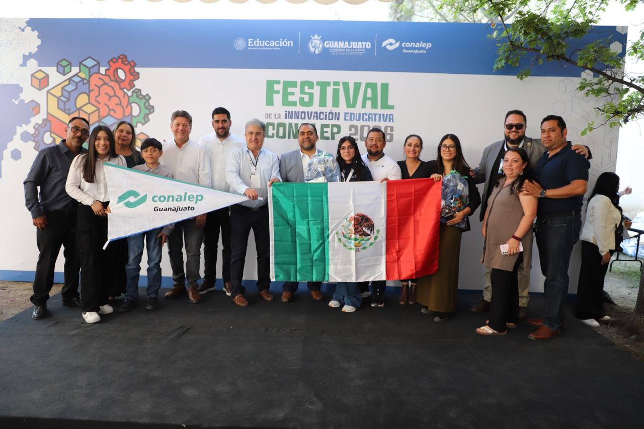 CONALEP Guanajuato obtiene pase internacional en Festival de Innovación Educativa 2026