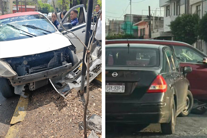 Dos accidentes en Morelia causan heridos en Camelinas y Ventura Puente