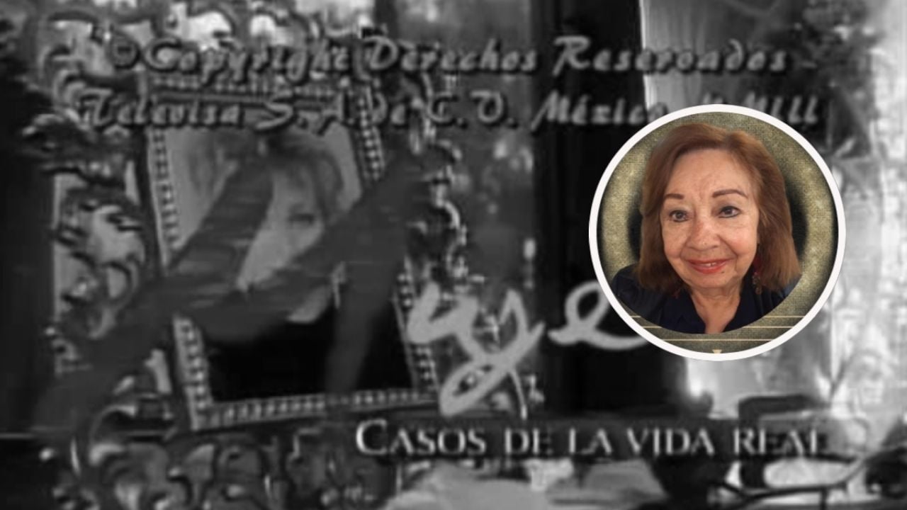 Fallece reconocida actriz de Televisa, protagonista en Mujer, casos de la vida real