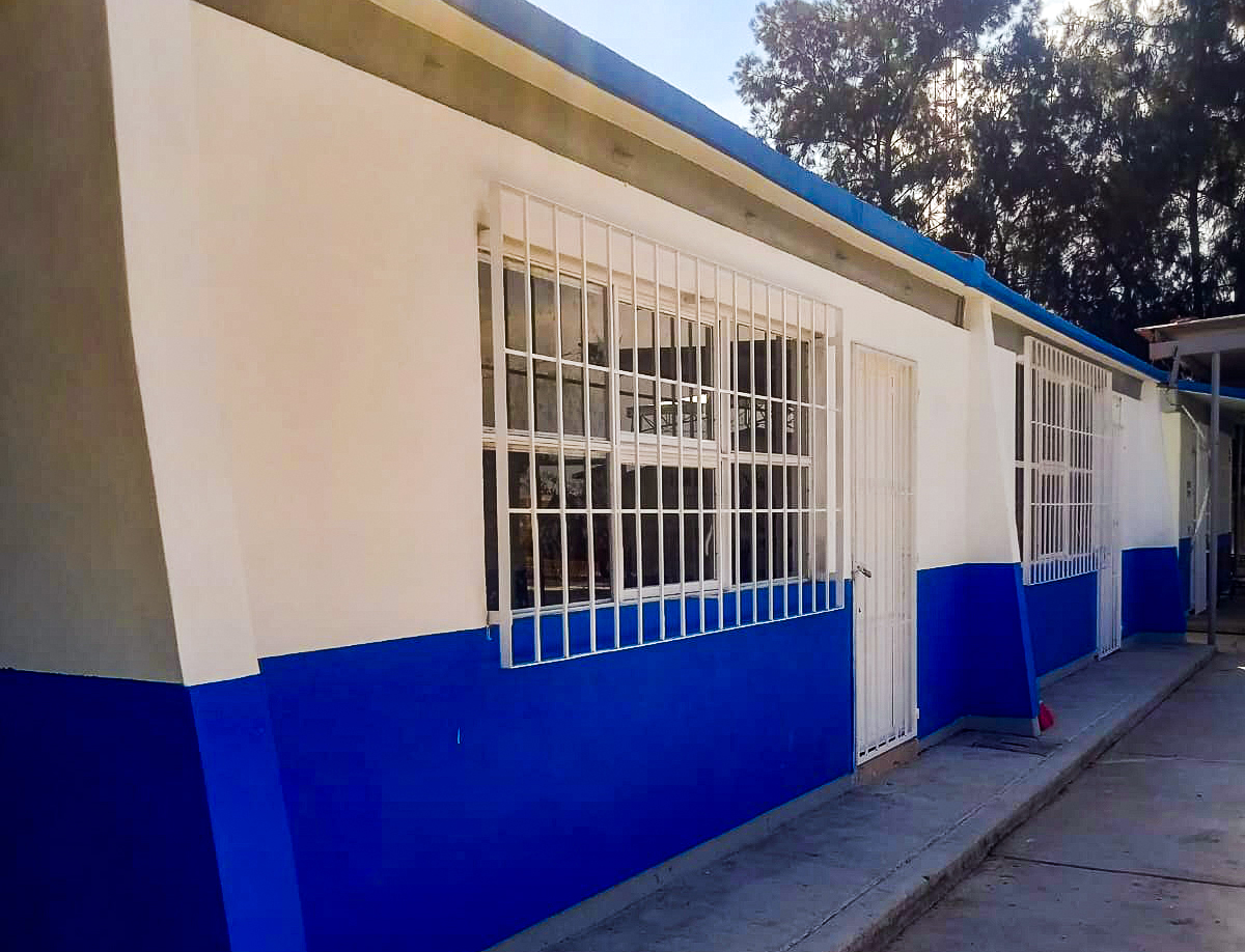Finaliza rehabilitación de la Primaria José Ma. Morelos en Pueblo Nuevo