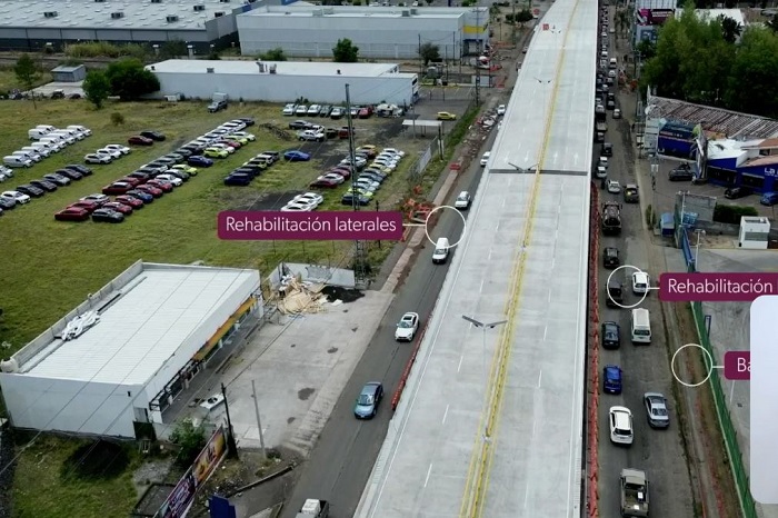 Inauguran nuevo puente en el libramiento de Morelia, cerca de Pepsi
