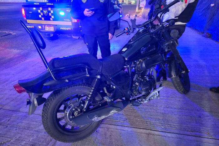 Joven fallece en accidente de moto en el Libramiento de Morelia