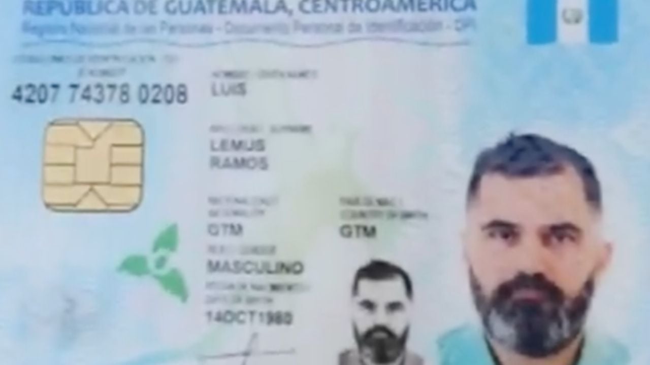 Luis Lemus: el alias de Fernando Farías Laguna con registro en Argentina
