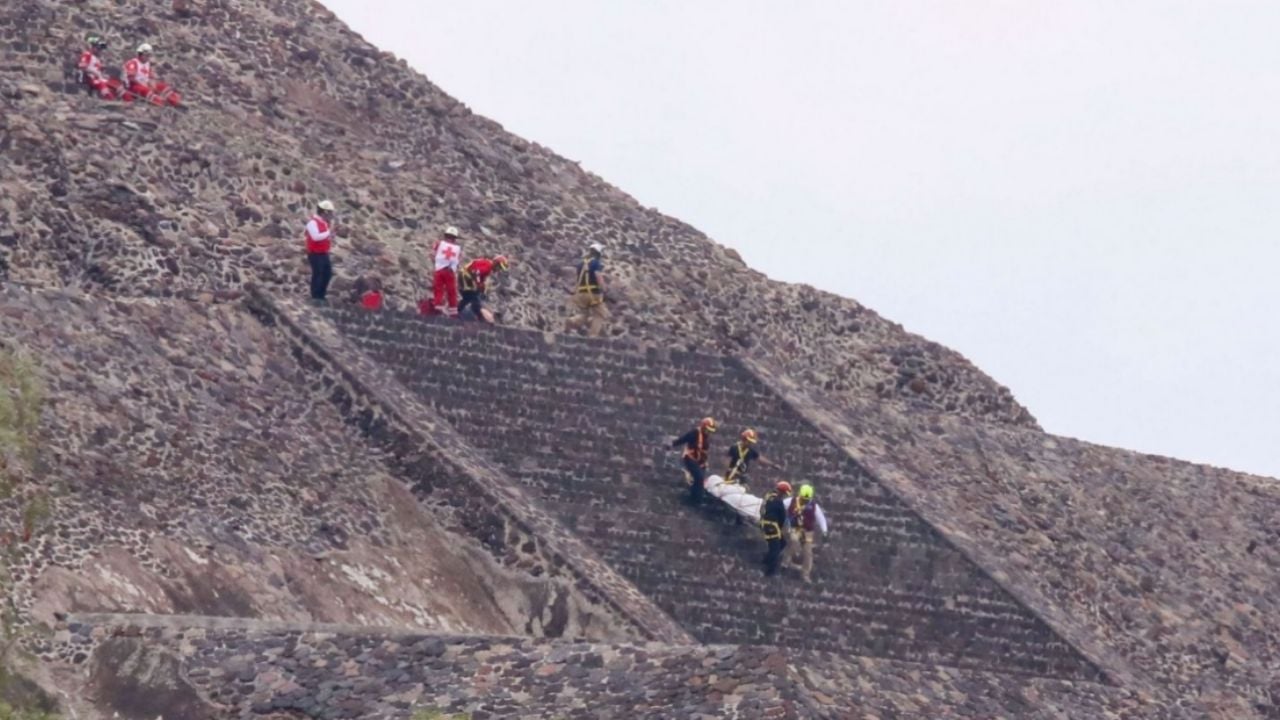 Ministra de Exteriores de Canadá condena asesinato de turista en Teotihuacán, México.
