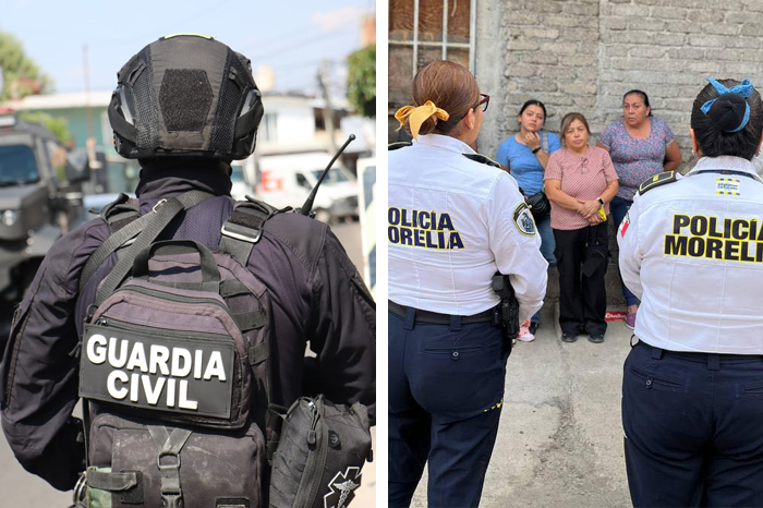 Morelia reporta disminución en percepción de inseguridad, según Inegi