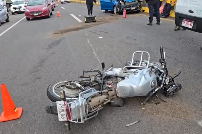 Motociclista muere en accidente en la carretera Morelia-Pátzcuaro
