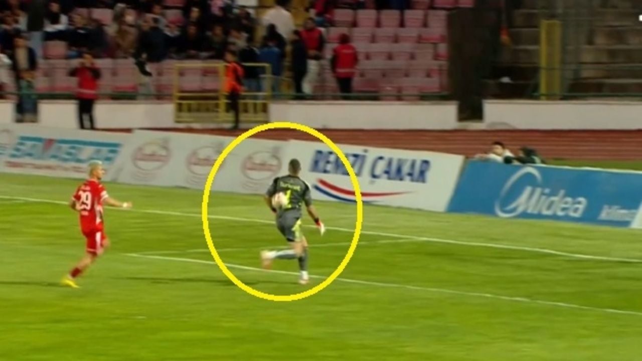 Portero se desentiende del balón y genera un gol rival inesperado