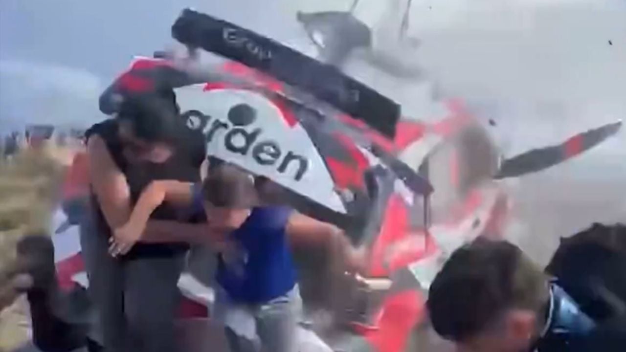 Rally Sudamericano: Auto pierde control y causa tragedia entre aficionados