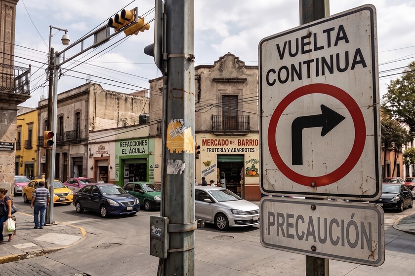 Regulación de la Vuelta Continua en CDMX: Normativa y Consideraciones para Conductores
