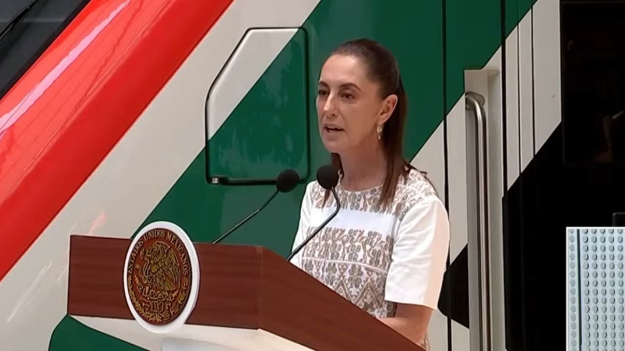 Sheinbaum inaugura tramo Buenavista-AIFA del Tren Felipe Ángeles en CDMX