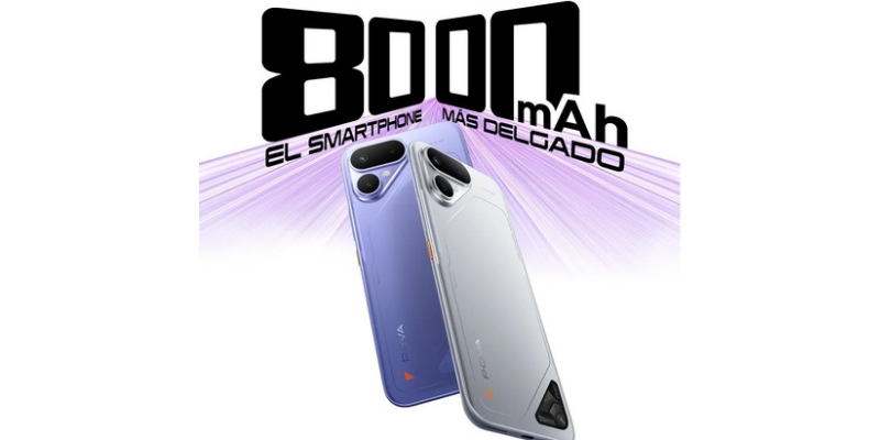 TECNO POVA Curve 2 5G: Smartphone ultradelgado con batería de larga duración