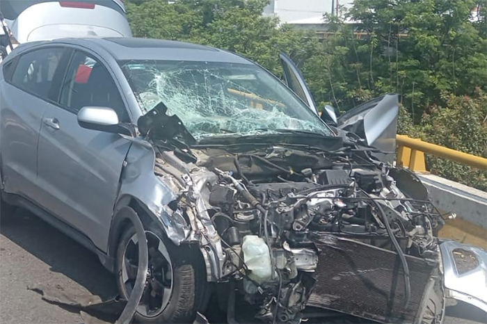 Accidente en Libramiento Norte de Morelia genera caos vial significativo