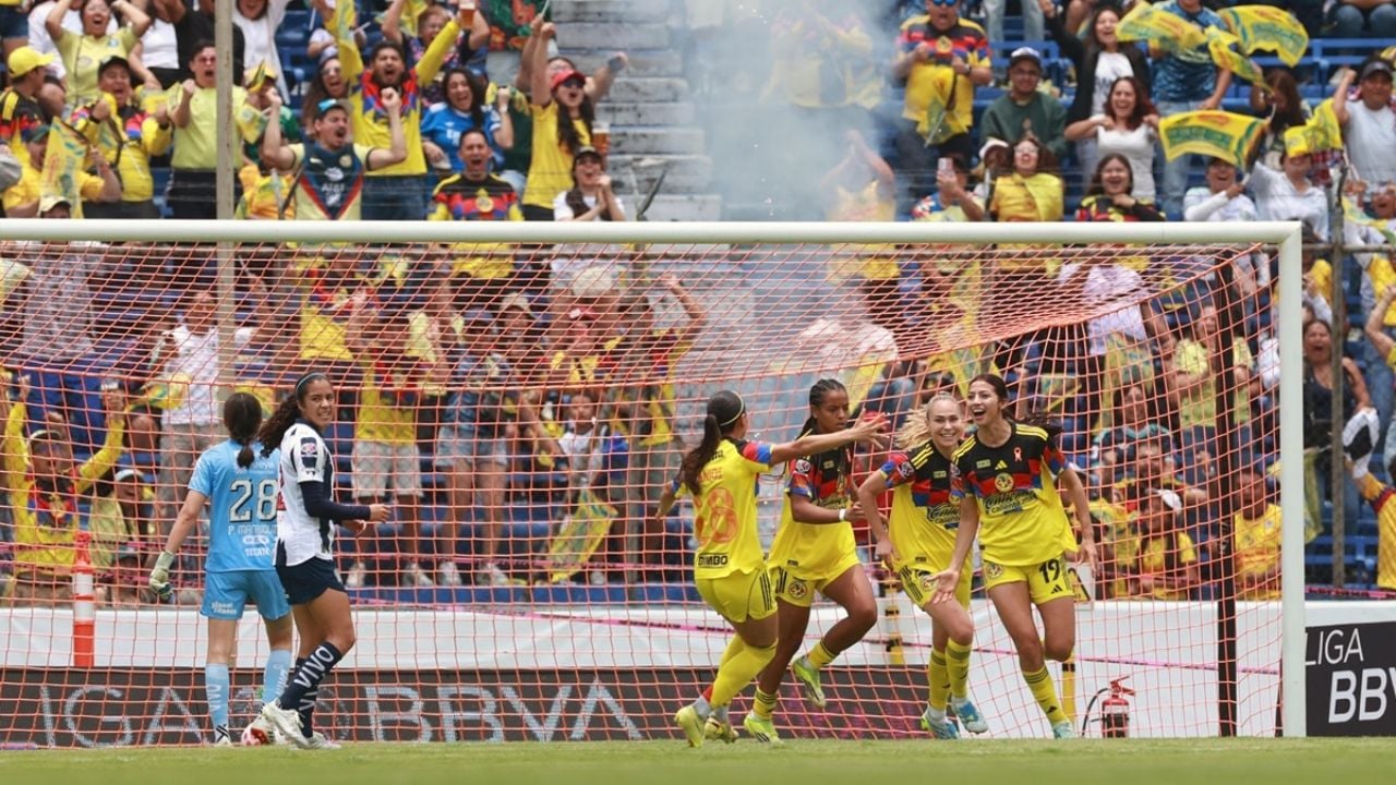 América conquista su tercer título en la Liga MX Femenil al vencer a Rayadas
