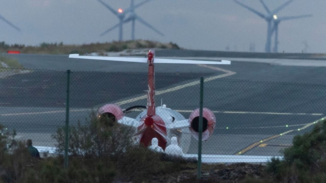 Avión con casos de hantavirus se queda varado en Gran Canaria por falla eléctrica