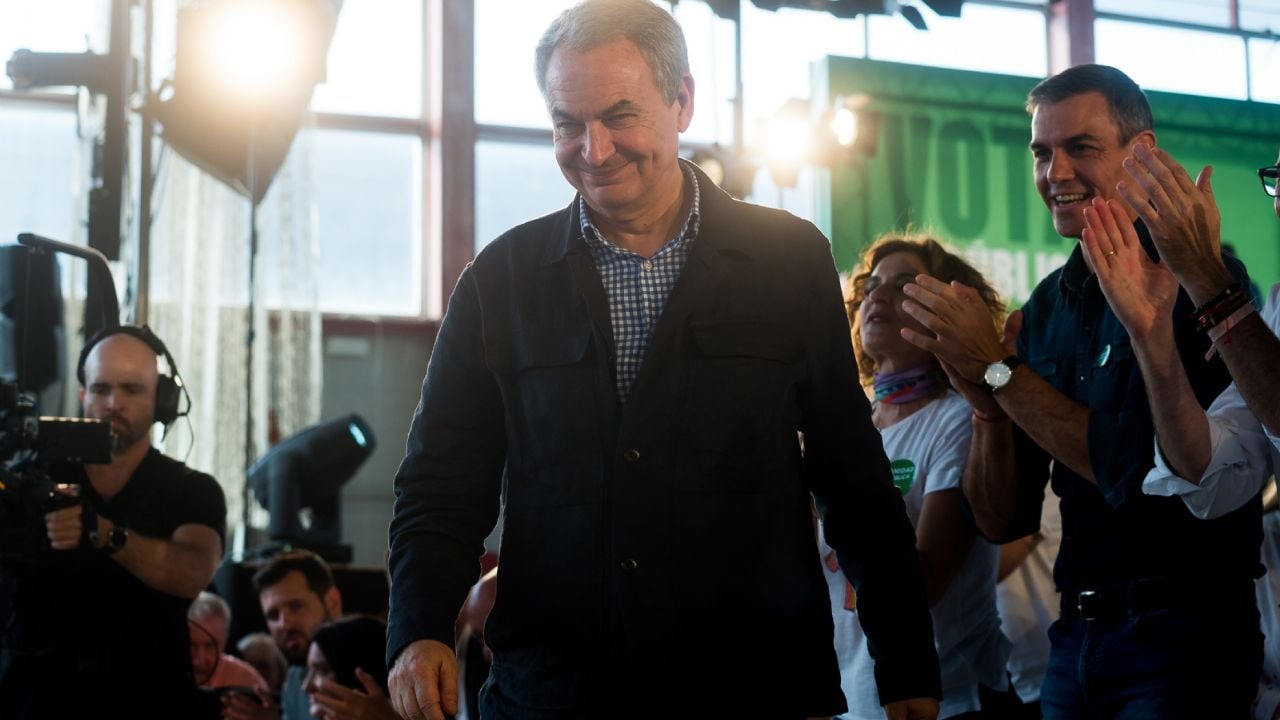 Bloquean más de 570 mil dólares de cuentas del expresidente Rodríguez Zapatero en España