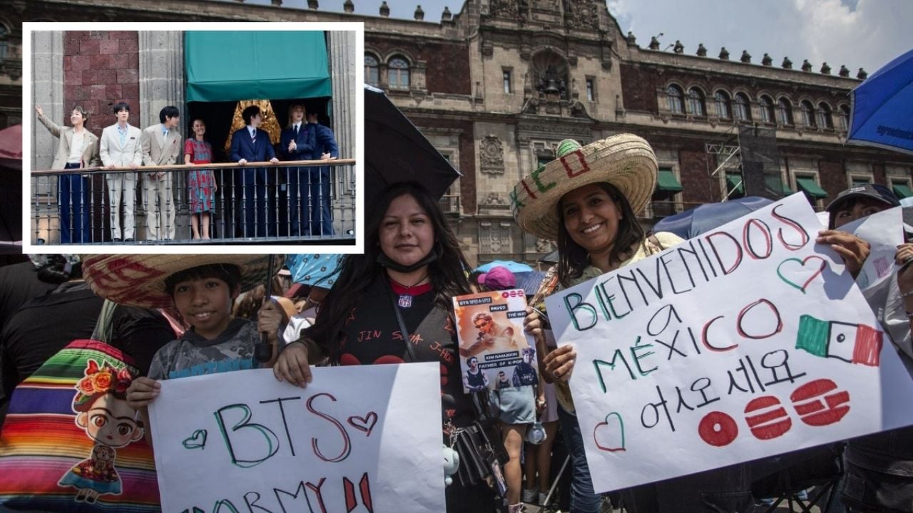 BTS Envía Mensajes de Amor a ARMY en el Zócalo | VIDEO