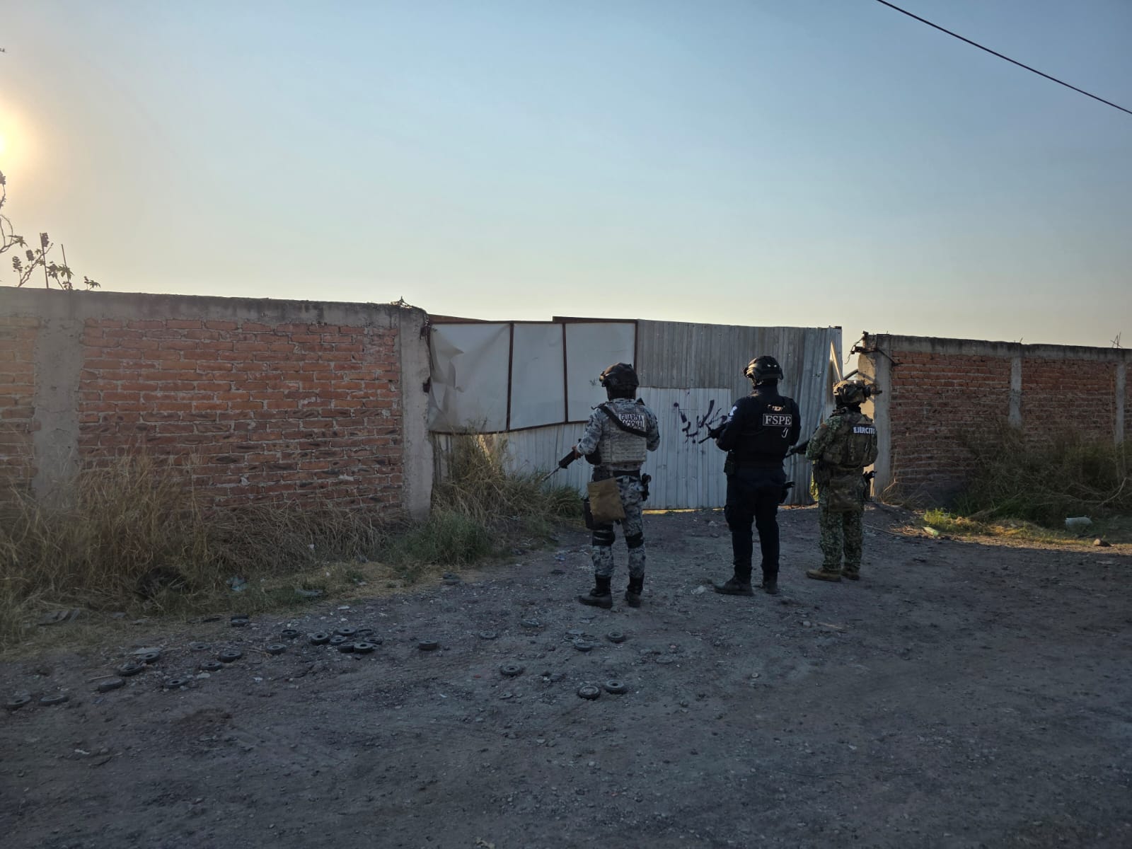 Células mixtas aseguran centro de almacenamiento de hidrocarburo en Celaya