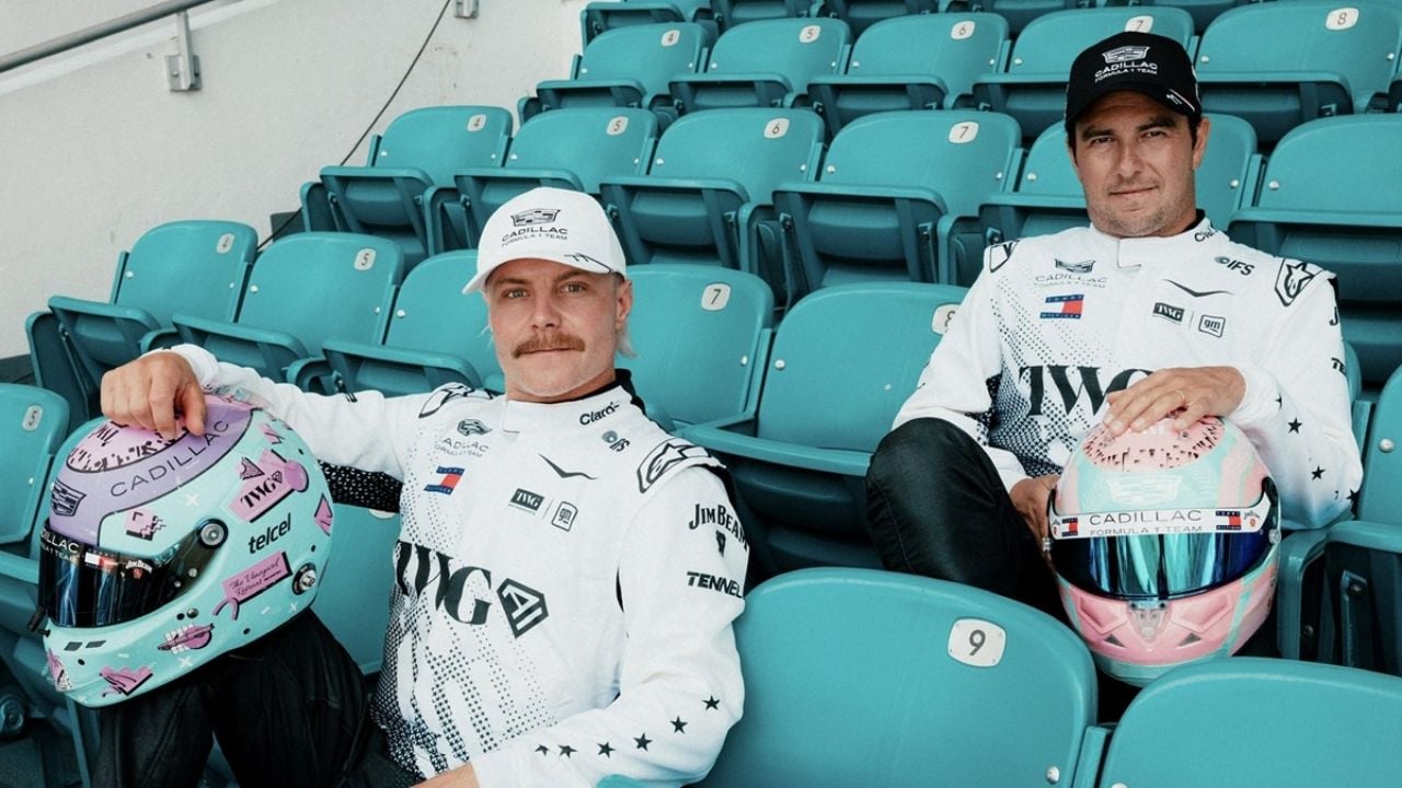 Checo Pérez confirma robo del auto de Valtteri Bottas en Miami