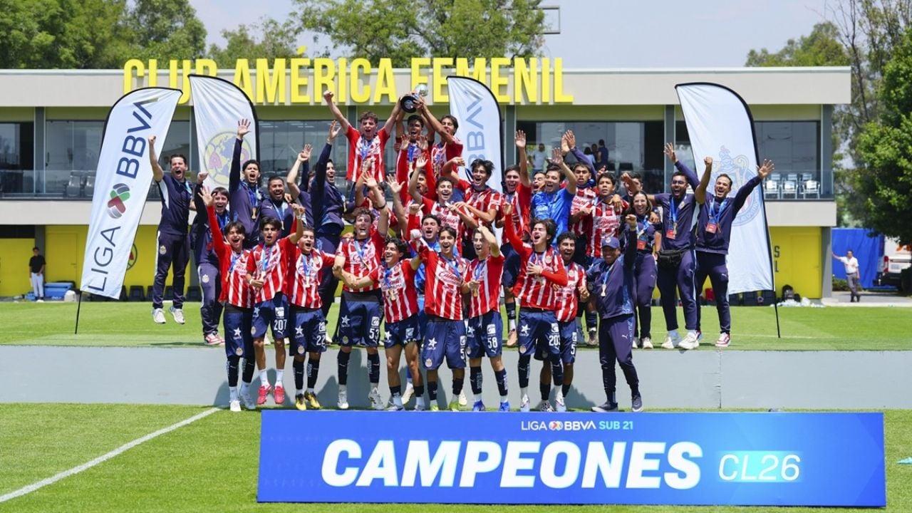 Chivas se corona campeón Sub-21 en el 'Nido de las Águilas'