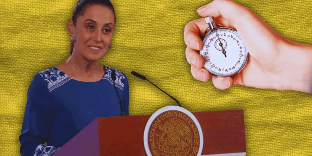 Ciudad de México: Claudia Sheinbaum establece récord con mañanera breve