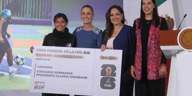 Ciudad de México: Sheinbaum designa jóvenes para el Mundial 2026