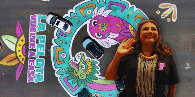 Clara Brugada enfrenta controversia por "ajolotización" en CDMX