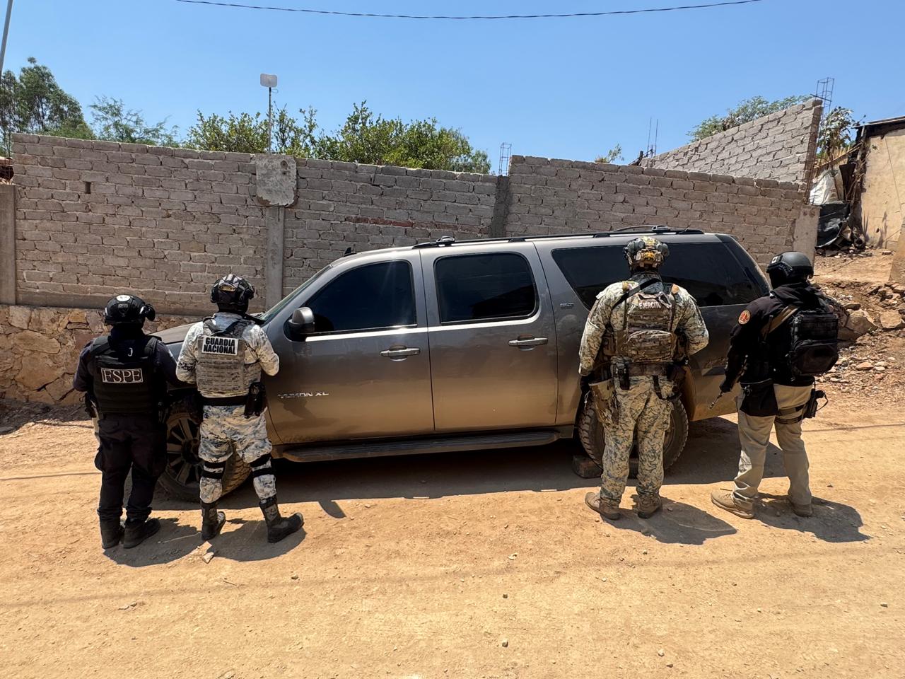 Confiscan armamento y equipo táctico en Comonfort, asegura Secretaría de Seguridad y Paz