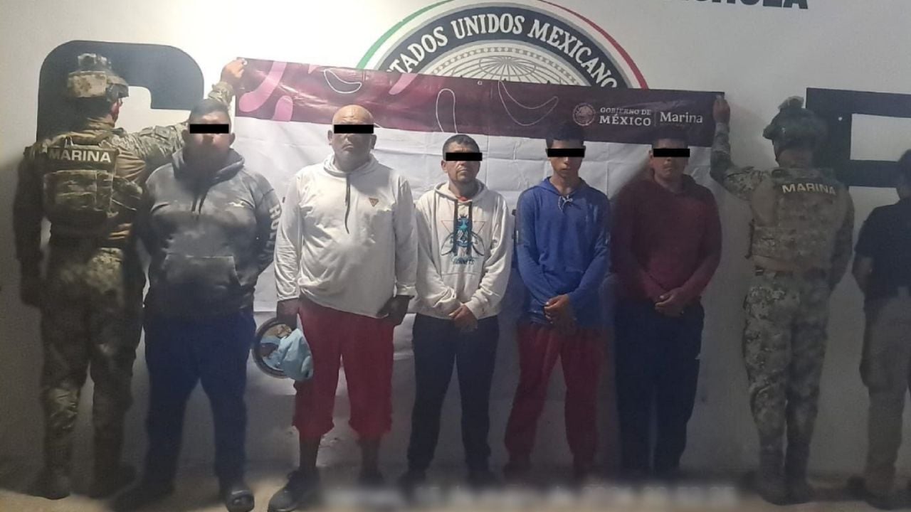 Decomisan 1.5 toneladas de cocaína en aguas de Chiapas; cinco detenidos