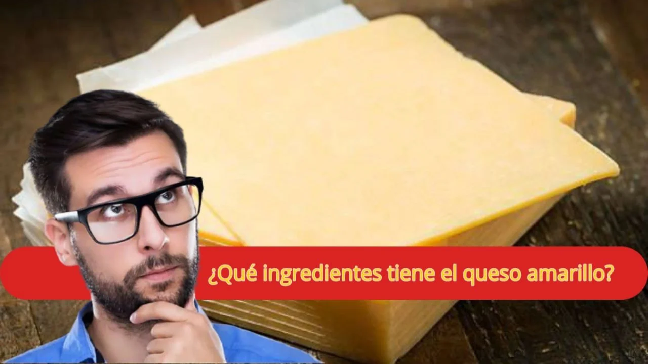 Descubre de qué está hecho realmente el queso amarillo