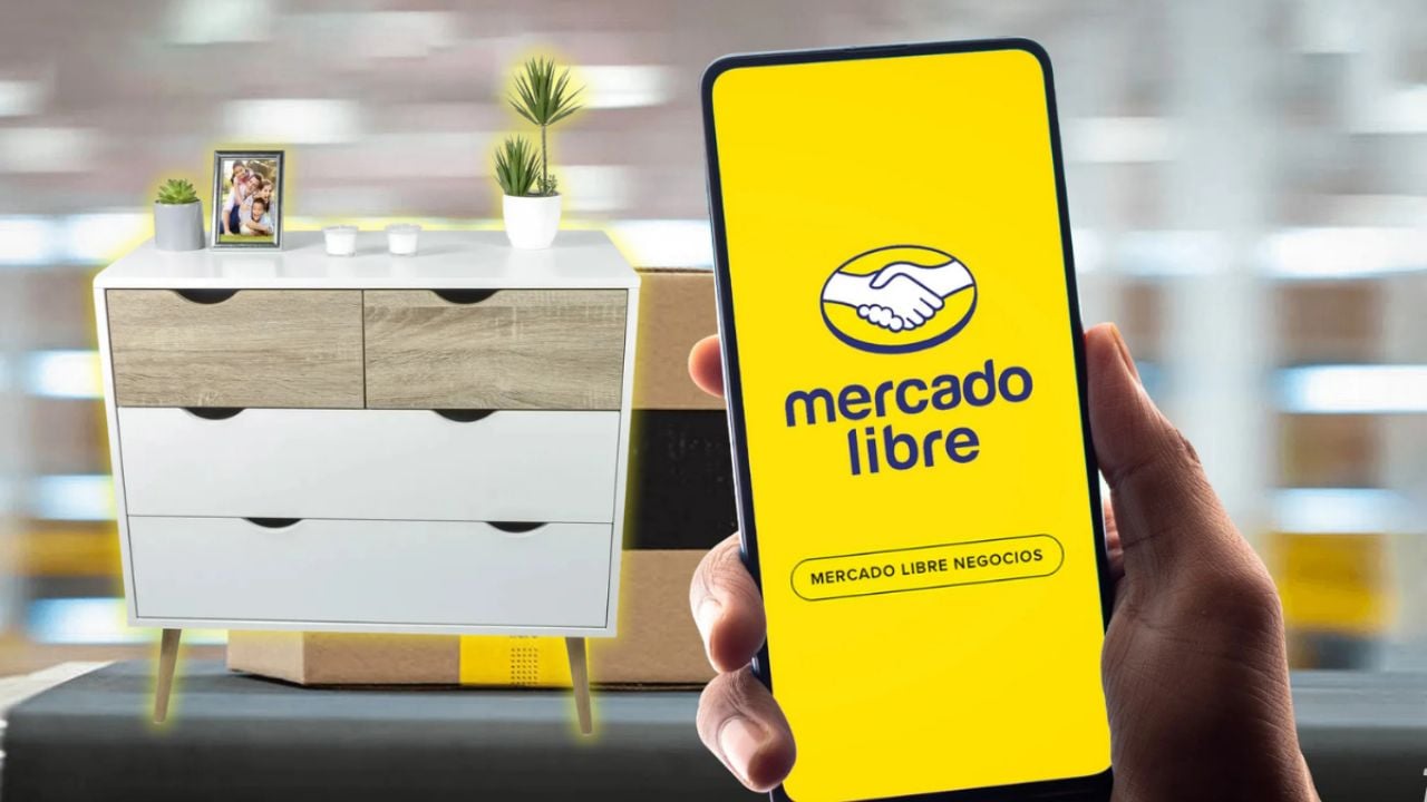 Descubre la cómoda cajonera nórdica en oferta en Mercado Libre
