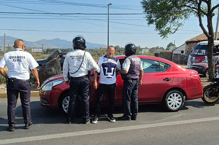 Detenido zitacuanense en Morelia por portar auto robado, informa C5i