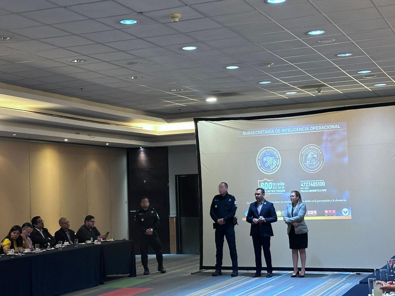Escuadrón Antiextorsión de Irapuato y Salamanca refuerza prevención con empresarios