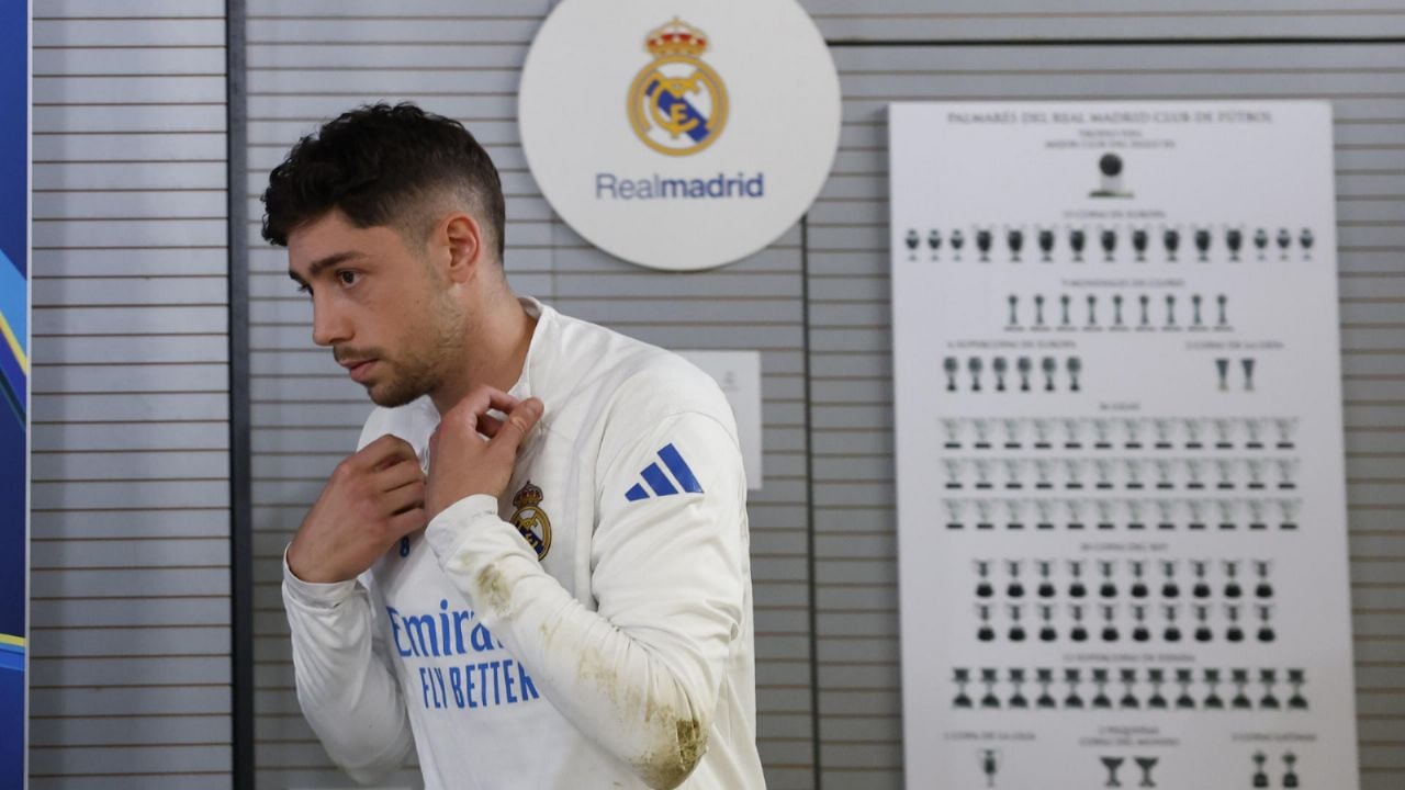 Federico Valverde se lesiona y se pierde el Clásico contra el Barcelona