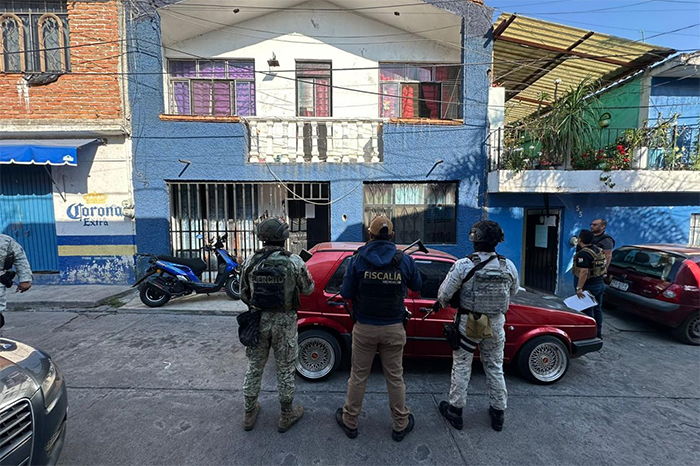 FGE confiscó 2 mil dosis de drogas en Morelia