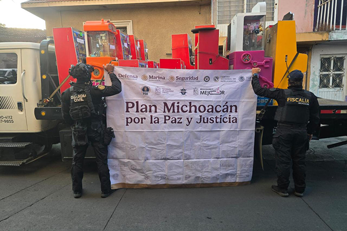 FGE intercede en Quiroga para desmantelar minicasinos y máquinas ilegales