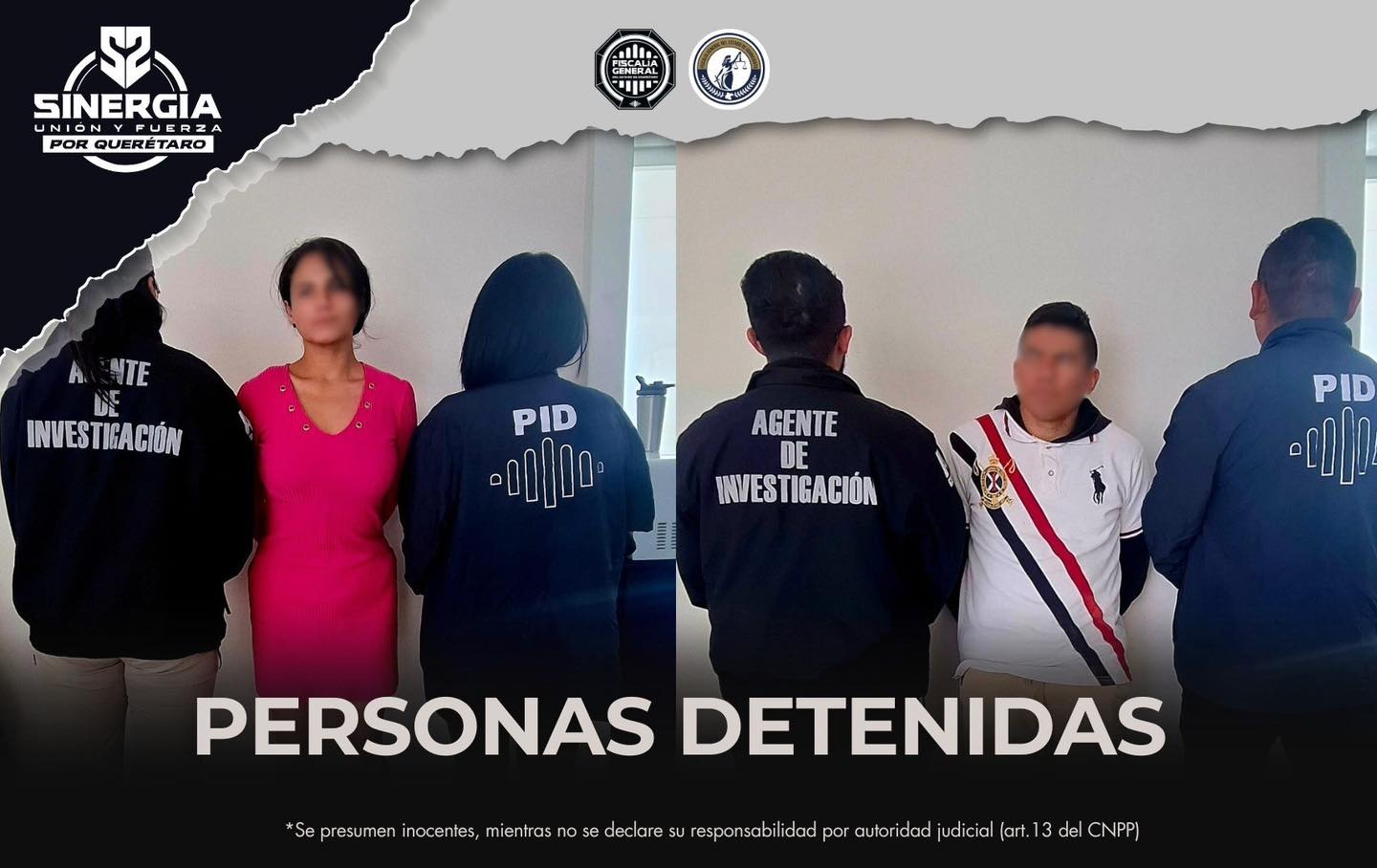 Fiscalía de Querétaro ejecuta órdenes de aprehensión en colaboración con Guanajuato