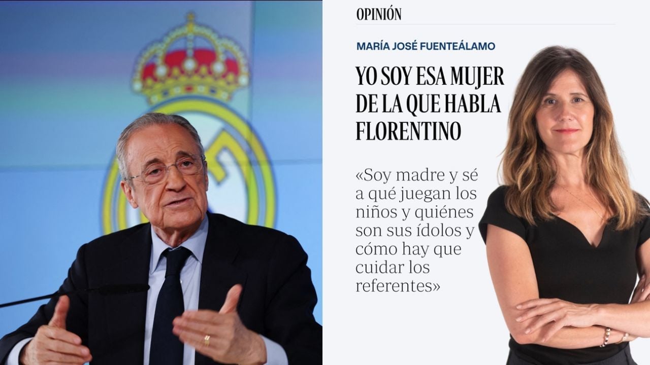 Florentino Pérez responde a periodista tras críticas al Real Madrid