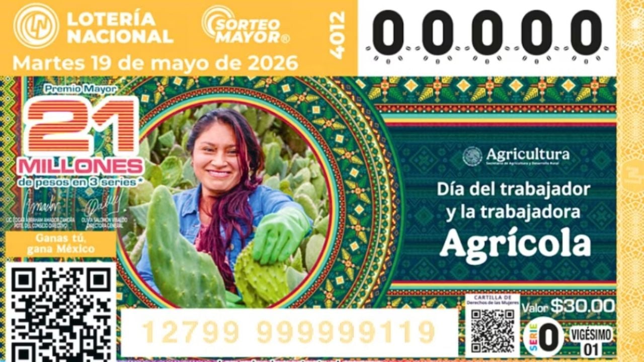 Ganadores del Sorteo Mayor 4012 de la Lotería Nacional del 19 de mayo