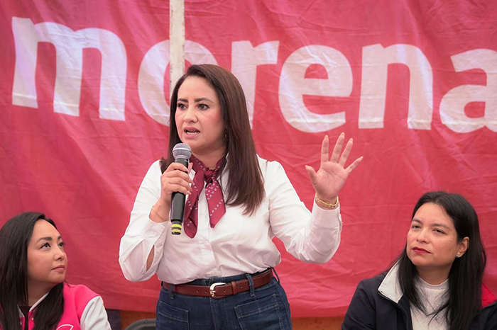 Gladyz Butanda apoya Marcha por la Soberanía en Ciudad de México