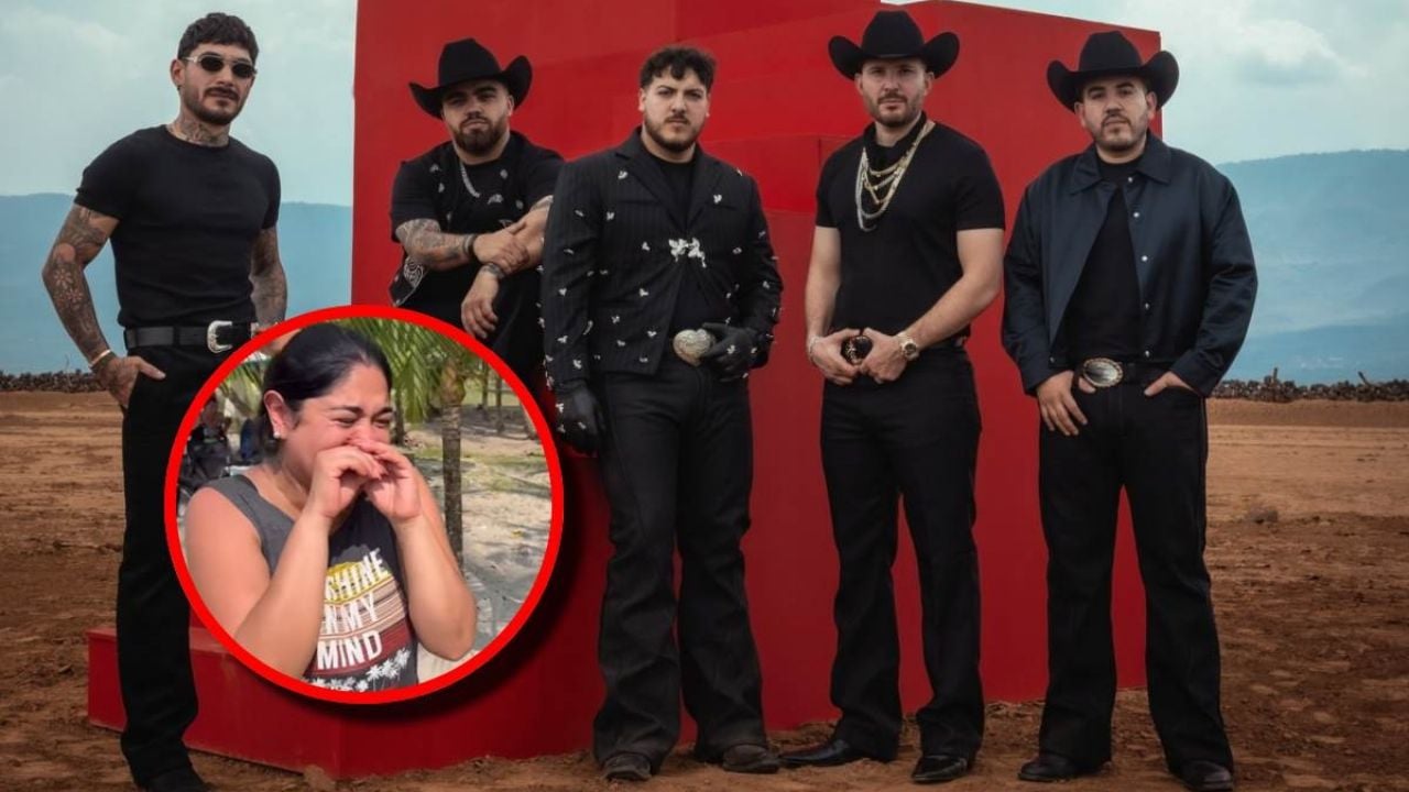 Grupo Frontera dedica una serenata a pareja discutiendo en la playa