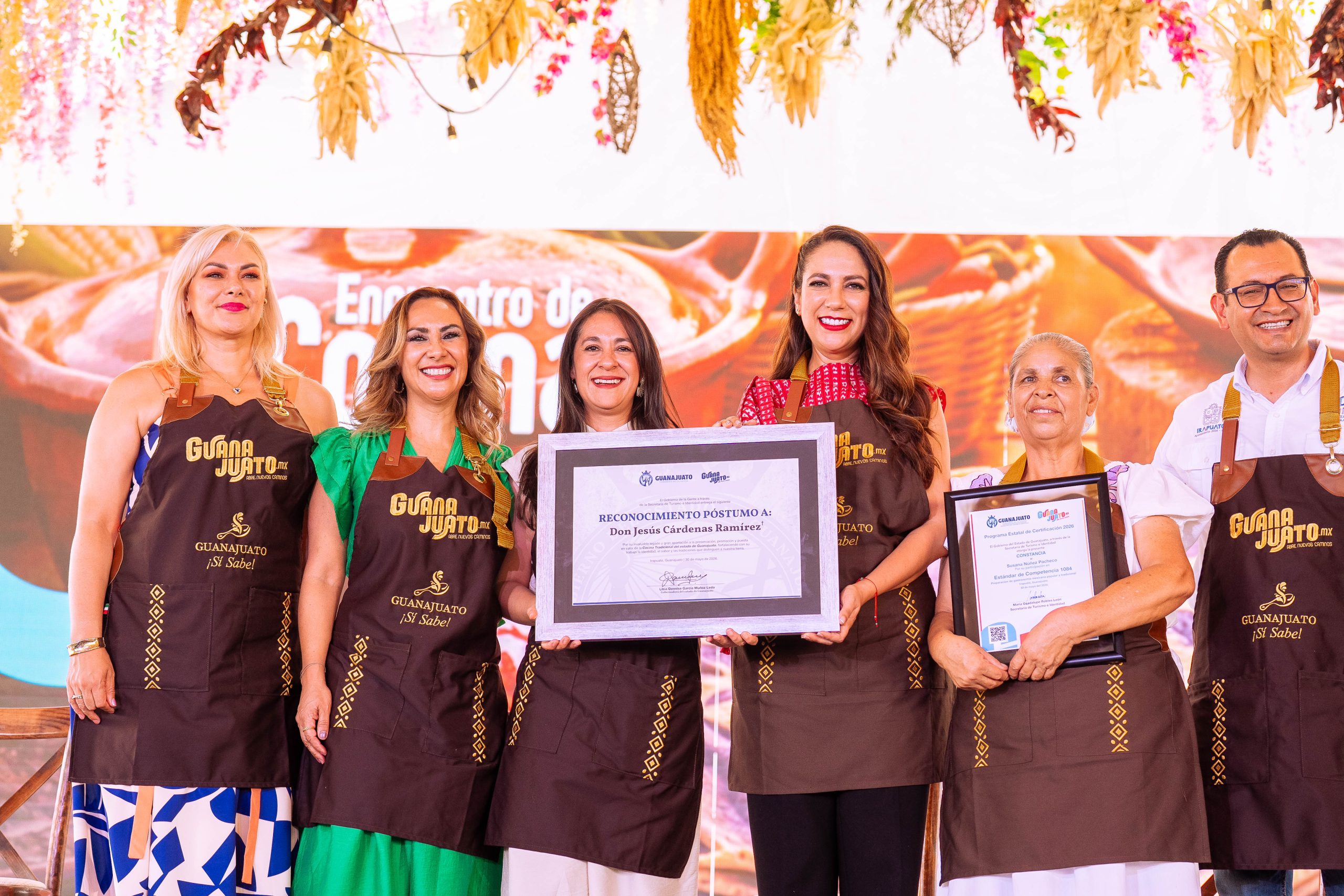 Guanajuato destaca legado culinario de Libia Dennise en Encuentro de Cocina Tradicional