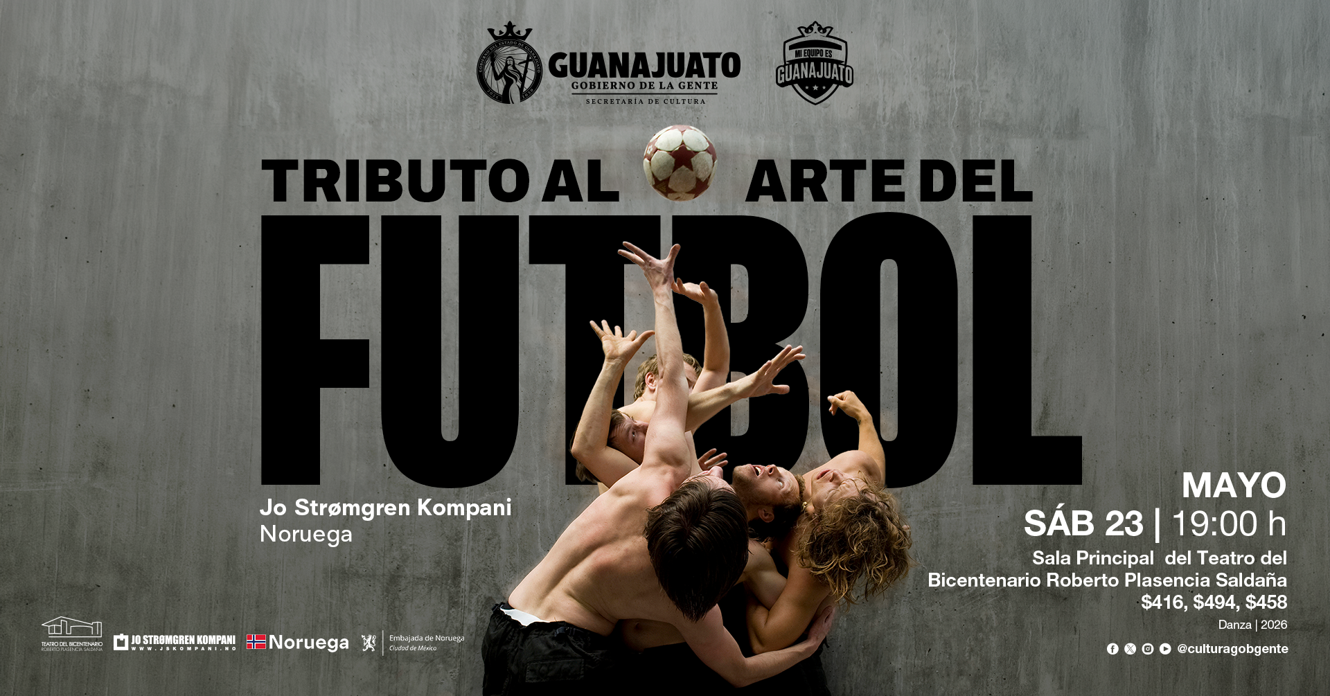 Guanajuato: La Secretaría de Cultura lanza “Tributo al Arte del Fútbol”