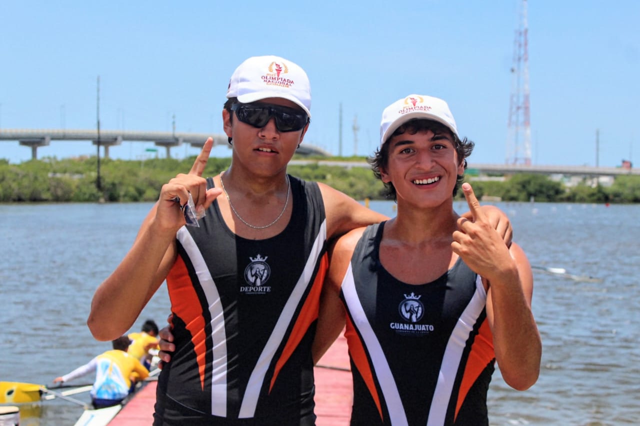 Guanajuato logra seis medallas en inaugural competencia de remo