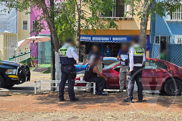 Hombre lesionado tras riña en Villas de la Loma, Morelia
