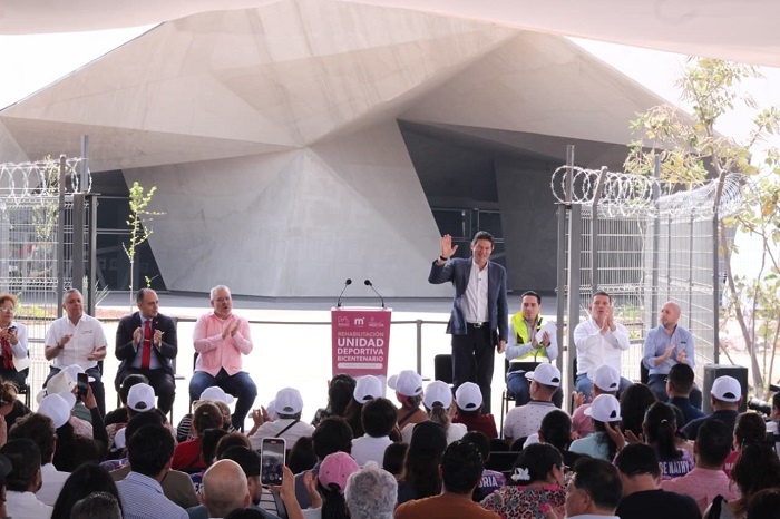 Inauguran rehabilitación del Domo del Bicentenario en Veracruz para conciertos