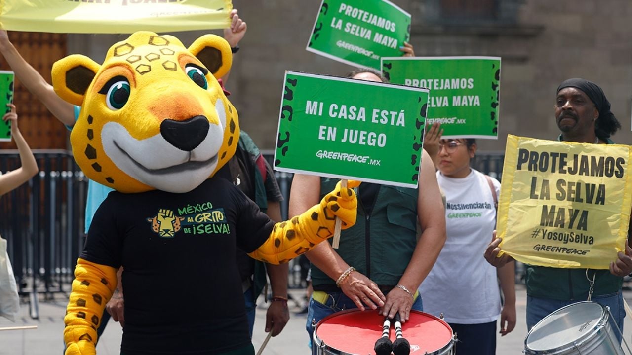 Inicia "Ruta del Jaguar" en sedes del Mundial para proteger la Selva Maya