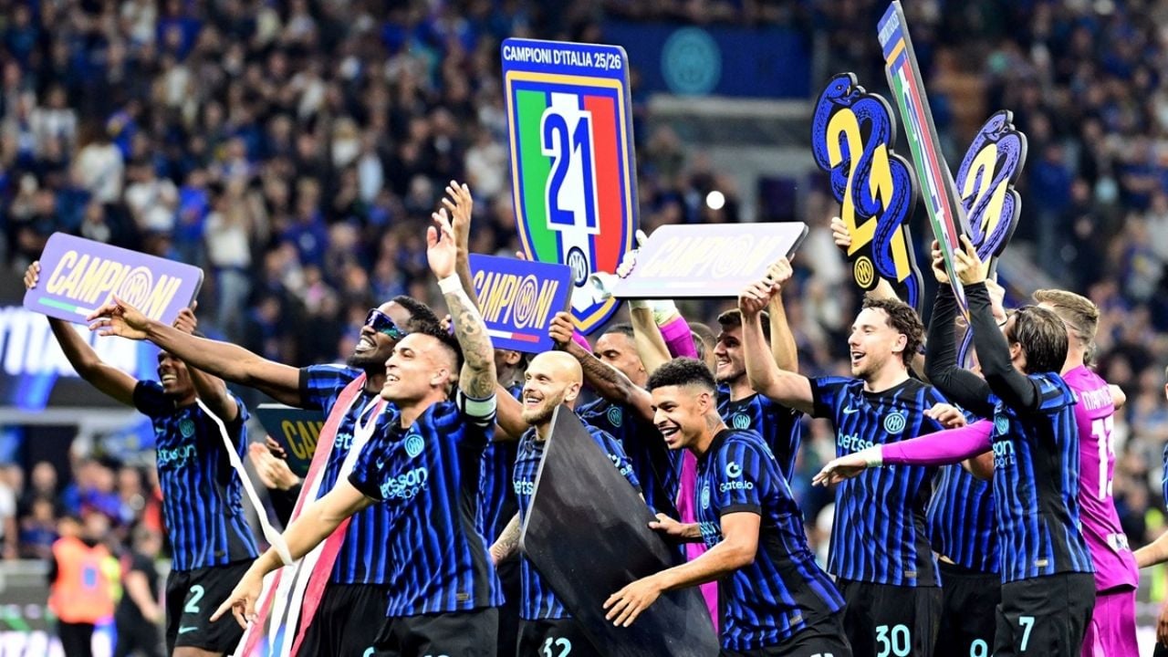 Inter de Milán: Campeón de la Serie A tras 37 años como local