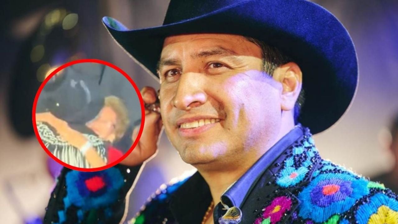 Julión Álvarez sorprende al bailar con una fanática de 87 años