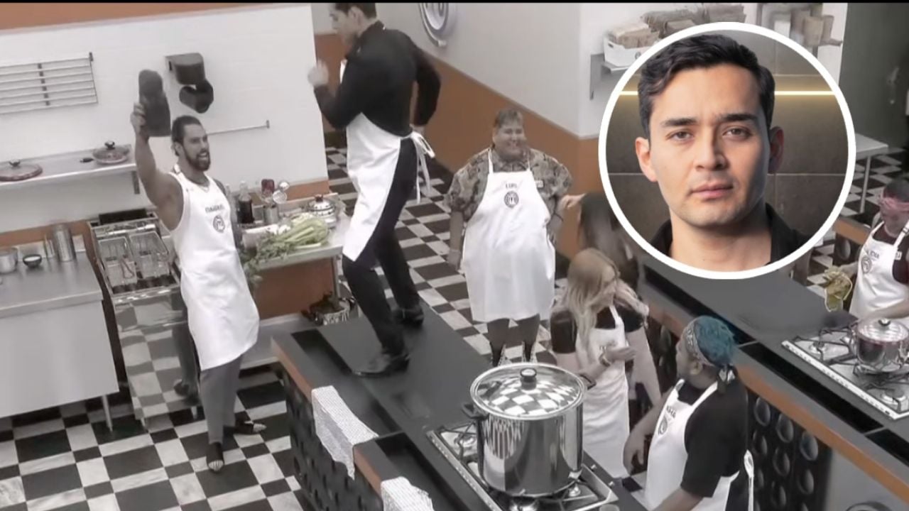 Lancer es sancionado por el chef Herrera en MasterChef 24/7